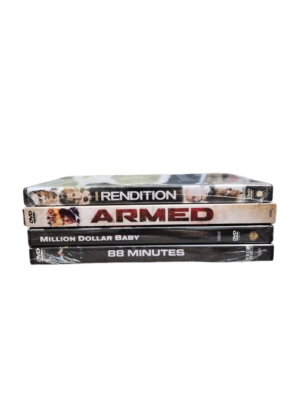 4 DVD Action Thriller 88 Minutes, Armed, Rendition, Million Dollar Baby - Picture 3 of 4